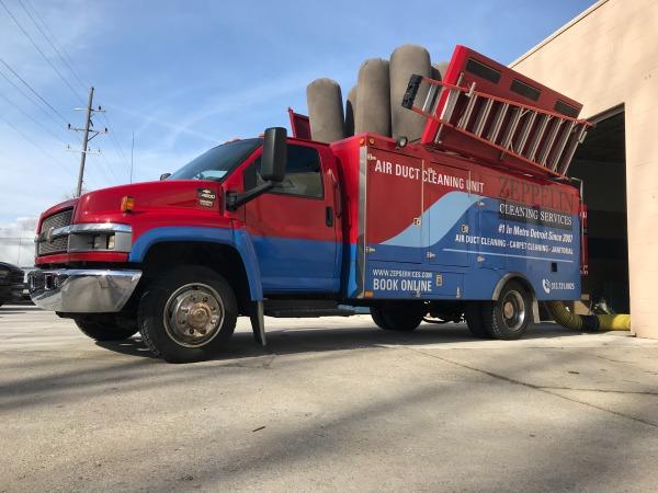 The most powerful air duct cleaning trucks in the business.