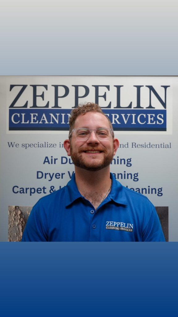 Marco, Business Development and Air Duct Cleaning Technician, Zeppelin Cleaning Services