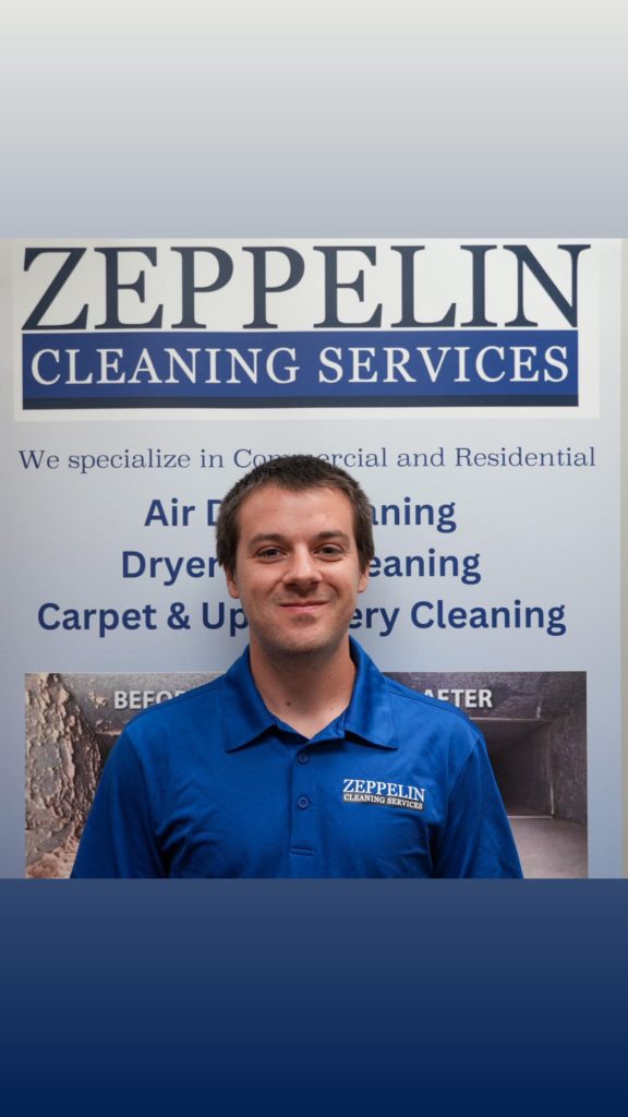 Kyle, Professional Carpet Cleaning Technician, Zeppelin Cleaning Services